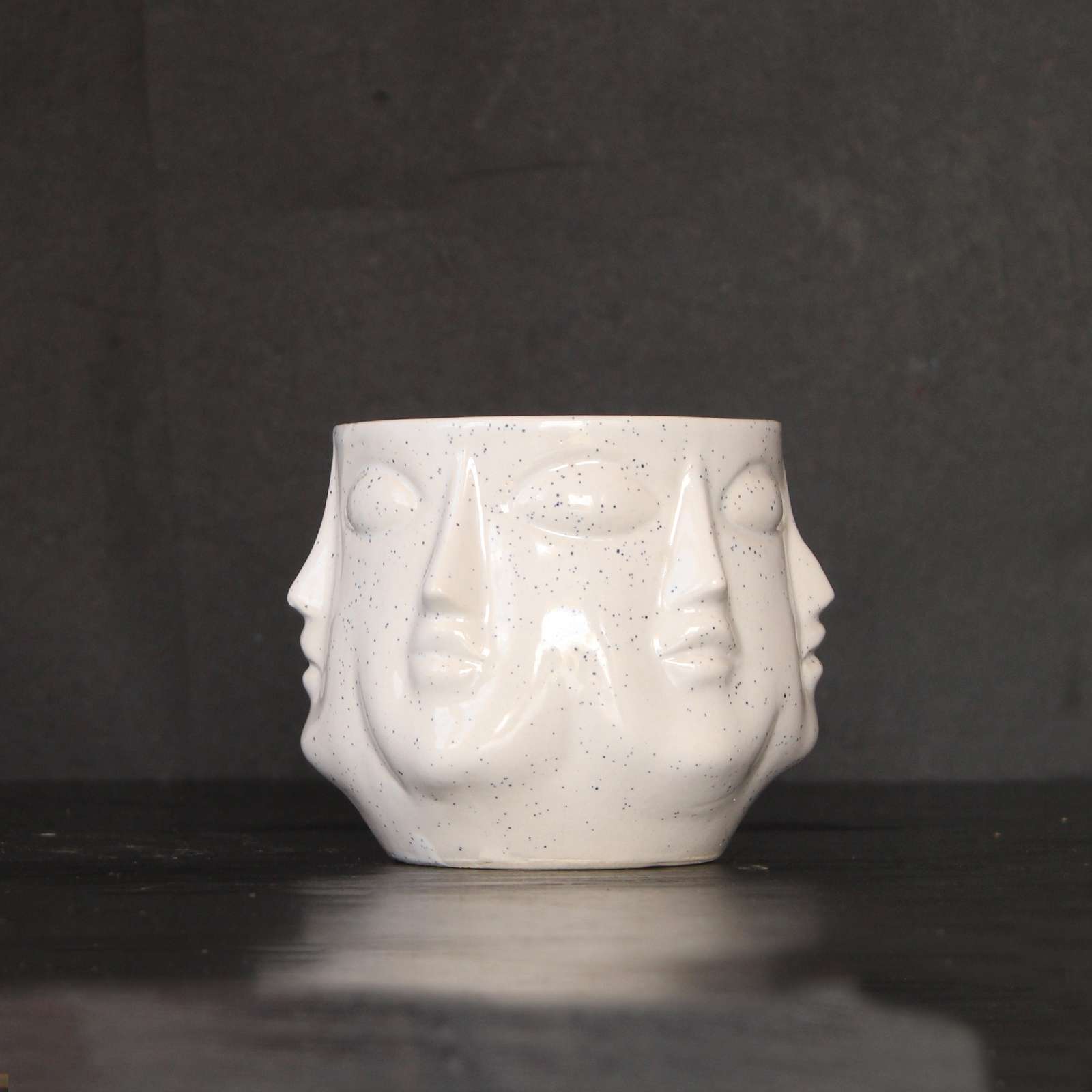6 Face Buddha Pot-5inch